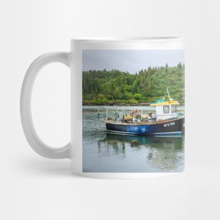 Fishing Boat in Plockton, Scotland Mug